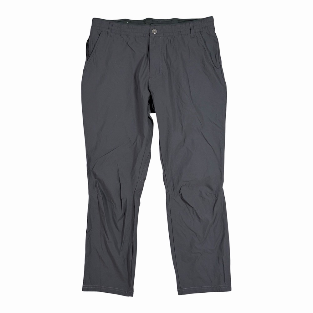 Kuhl Renegade Recon Pants Hiking Stretch 40x30(28) Mens Grey Outdoors Trail